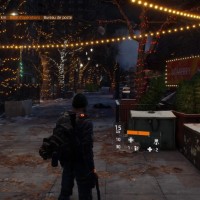 Tom Clancy's The Division jolie rue illuminée