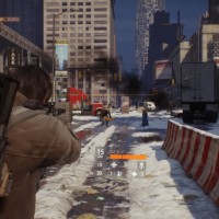 Tom Clancy's The Division visée avec une arme de poing