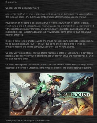 Communiqué Scalebound