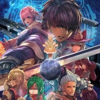 Star Ocean: Integrity and Faithlessness artwork avec personnages principaux