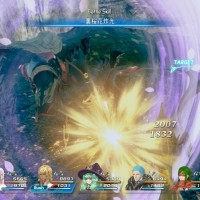 Star Ocean: Integrity and Faithlessness attaque sautée sur un ennemi