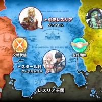 Star Ocean: Integrity and Faithlessness carte du monde et origines des personnages