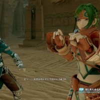 Star Ocean: Integrity and Faithlessness dialogue entre deux personnages