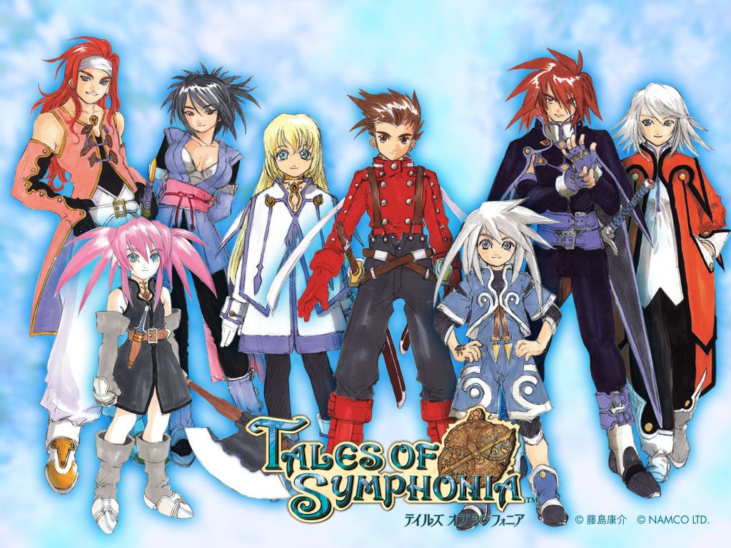 Les héros de Tales of Symphonia