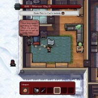 The Escapists The Walking Dead Hershel discute avec Rick dans une maison