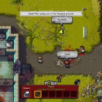 The Escapists The Walking Dead attaque de zombis hors de l'hôpital