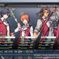 The Legend of Heroes Trails of Cold Steel menu camp