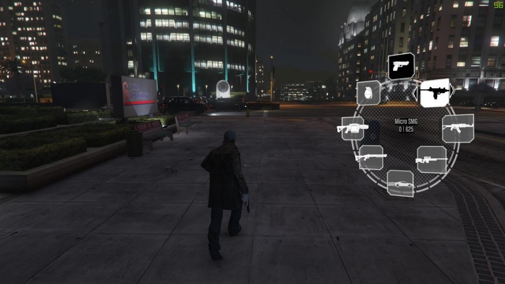 GTA V mod Watch Dogs screen promo