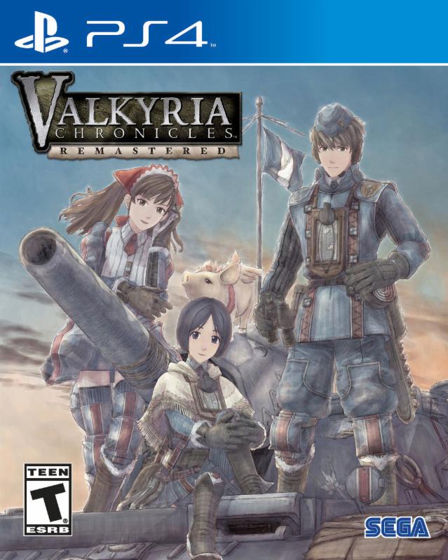 Valkyria Chronicles Remastered jaquette PlayStation 4