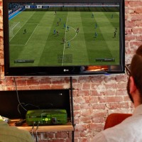 Tournoi de FIFA sur xbox à l'Arcade Hotel