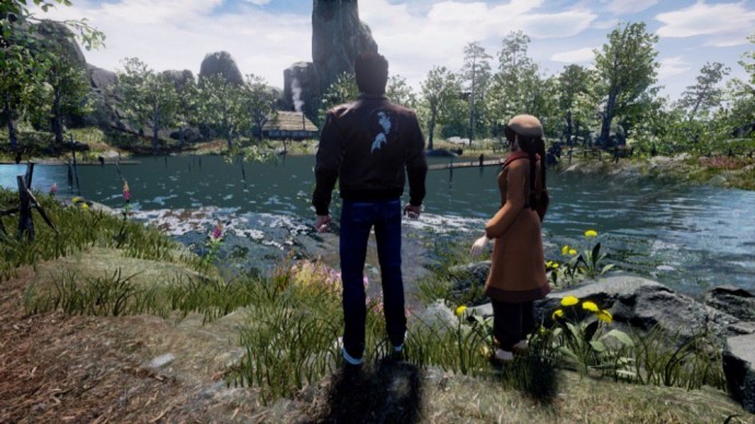 Ryo et Shenhua dans Shenmue 3