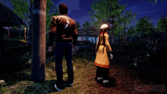 Ryo et Shenhua dans Shenmue 3