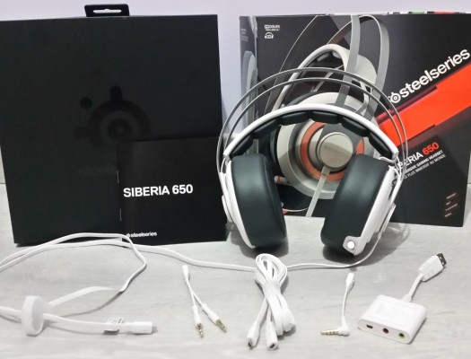 Le pack du casque Siberia 650 de Steel Series