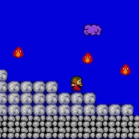 Alex Kidd in Miracle World Alex esquive les flammes