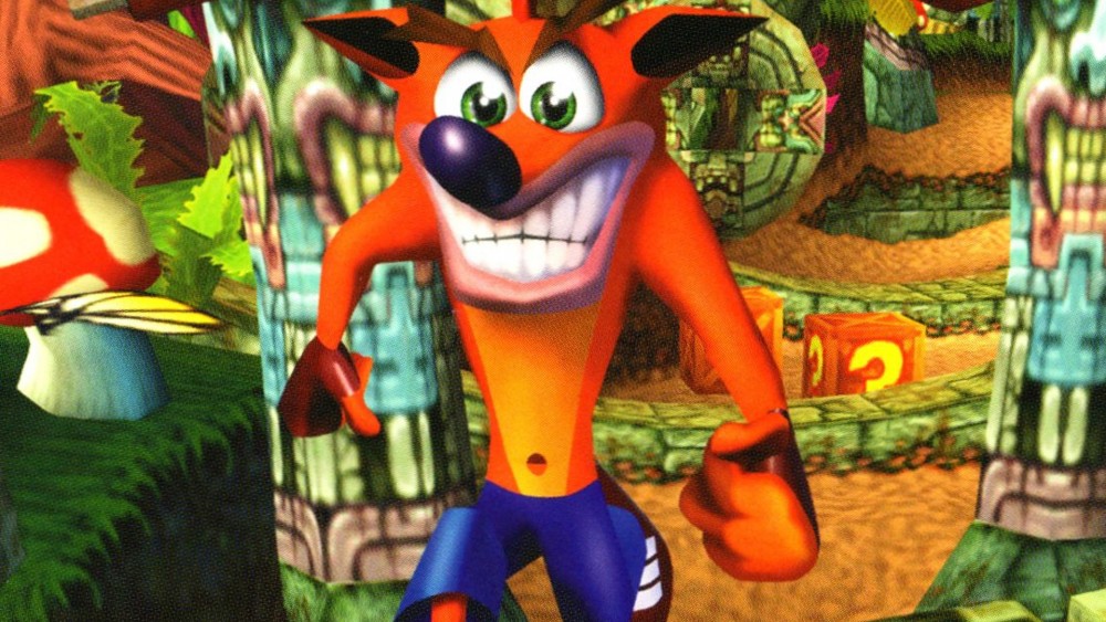 Crash Bandicoot Titre