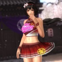 Dead or Alive 5 Last Round Naotora en cheerleader