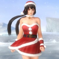 Dead or Alive 5 Last Round Naotora en mère Noël