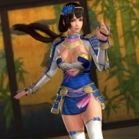 Dead or Alive 5 Last Round Naotora en samouraï sexy