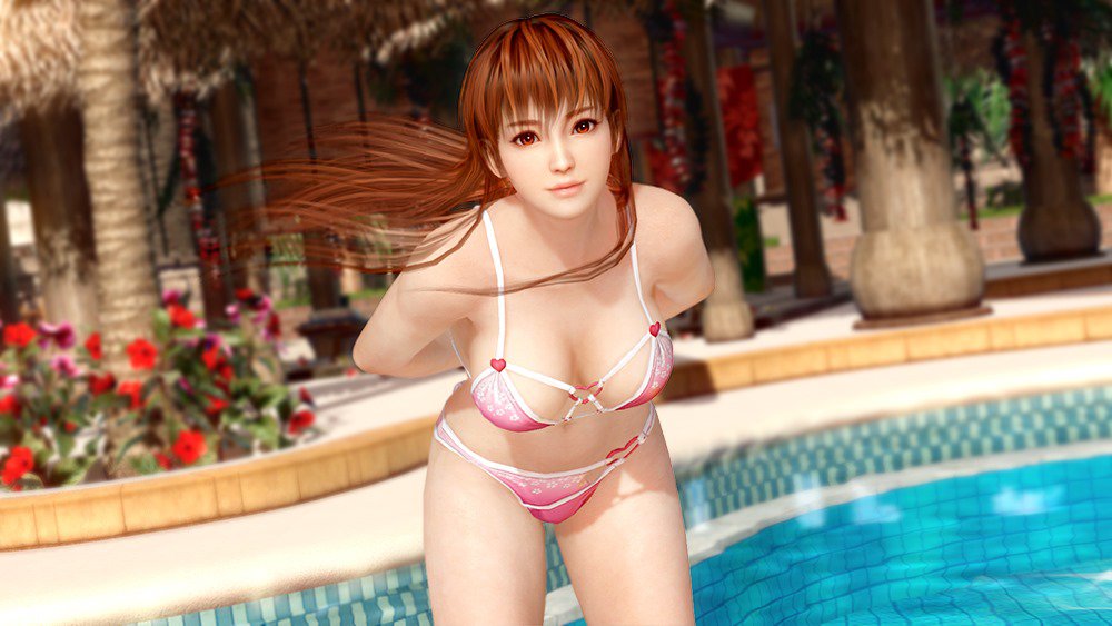 Dead or Alive xTreme 3 fille prend la pose en bikini