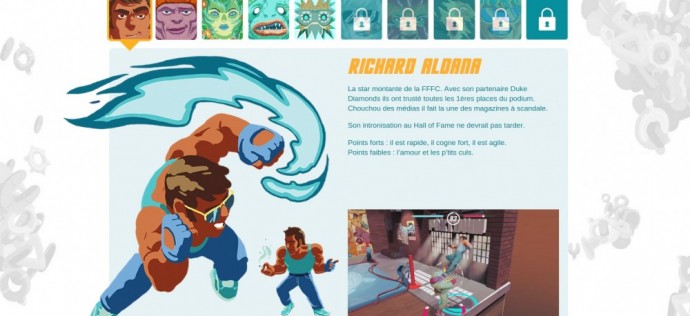 LASTFIGHT Personnage Richard Aldana