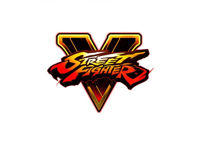 Street Fighter V Logo sur fond blanc