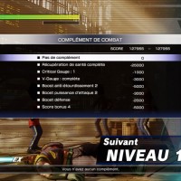 Street Fighter V écran de fin de combat en mode Survie