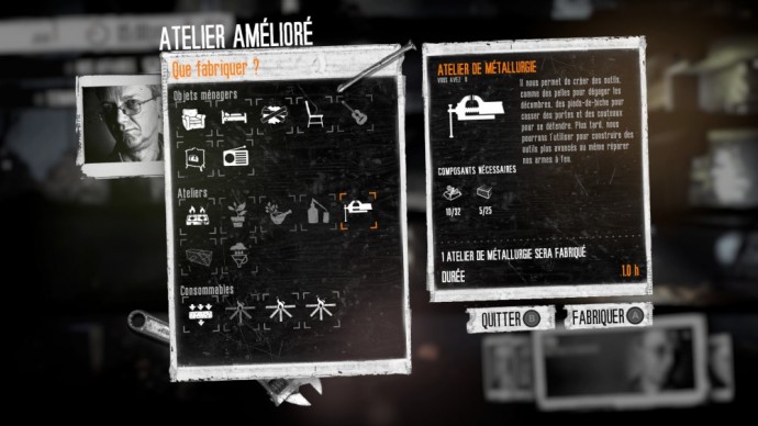 Atelier amélioré dans This War of Mine: The Little Ones