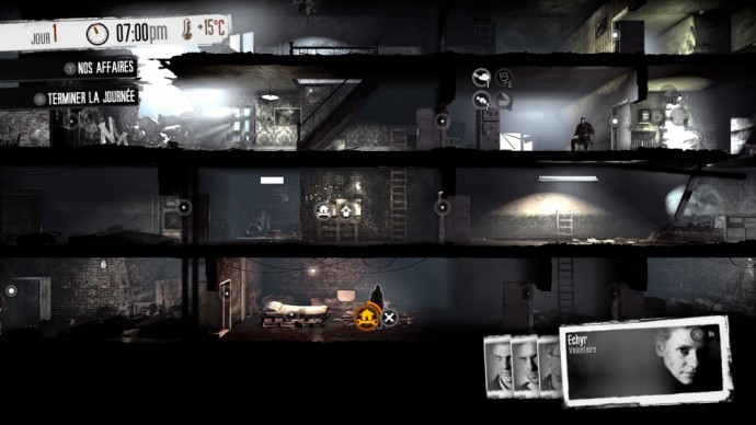 Le refuge dans This War of Mine: The Little Ones