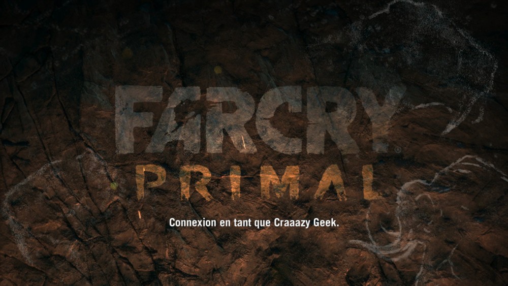 Far Cry Primal écran titre