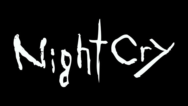 NightCry logo sur fond noir