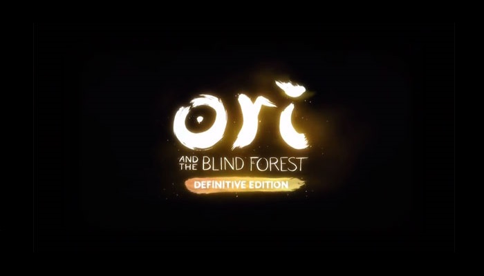 Ori and the Blind Forest Definitive Edition Logo sur fond noir