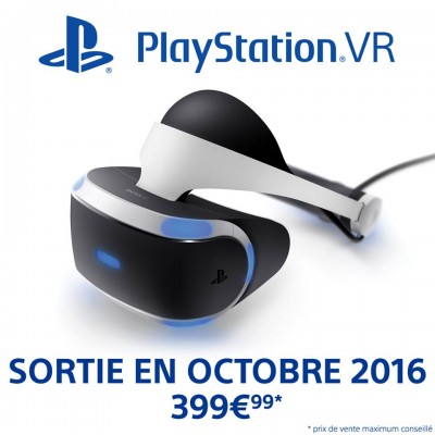 Date et prix PlayStation VR