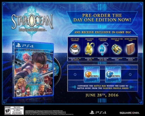 STAR OCEAN: Integrity and Faithlessness Bonus Day One