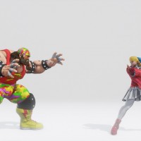 Street Fighter V costume alternatif Karin et Zangief