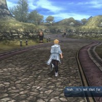 The Legend of Heroes: Trails of Cold Steel II déplacement sur une route de campagne