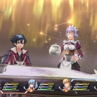 The Legend of Heroes: Trails of Cold Steel II attaque de soutien en combat pour aider Rean