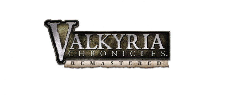 Valkyria Chronicles Remastered Logo sur fond blanc