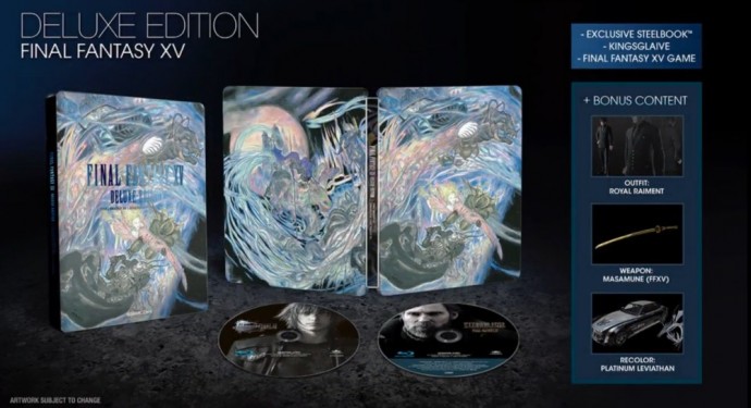 La Deluxe Edition de Final Fantasy XV