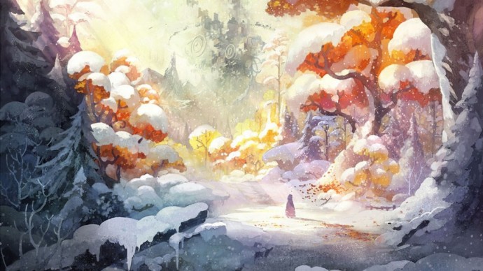 I am Setsuna splendide fresque