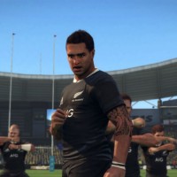 Dan Carter mène le haka dans Jonah Lomu Rugby Challenge 3