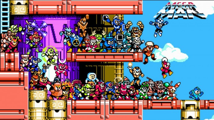 Mega Man Legacy Collection tous les boss réunis