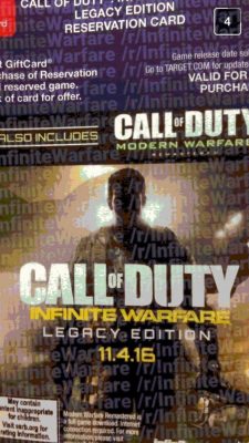 Capture d'écran Snapchat de Call of Duty: Infinite Warfare