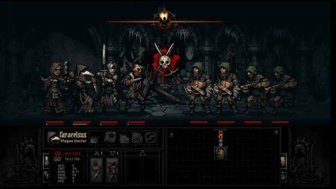 Gameplay du jeu Darkest Dungeon