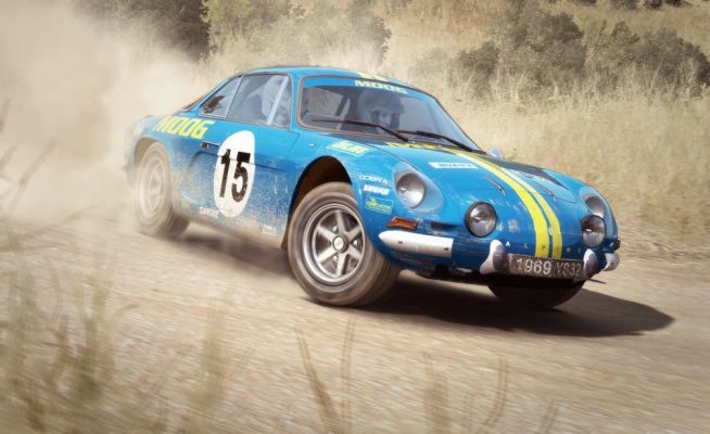 L'Alpline A110 dans DiRT Rally