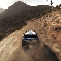 Course sur gravier dans DiRT Rally