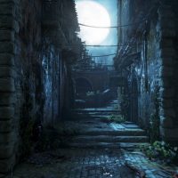 Gears of War 4 ruelle sombre de nuit