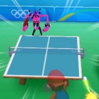 Tennis de table dans Mario & Sonic aux Jeux Olympiques de Rio 2016