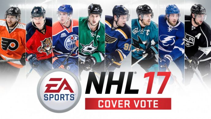 Les 8 joueurs en lisse pour la jaquette de NHL 17