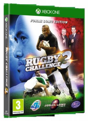 Jaquette Xbox One de Rugby Challenge 3: Jonah Lomu Edition