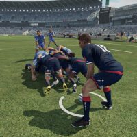 Mêlée au rugby à 7 dans Rugby Challenge 3: Jonah Lomu Edition